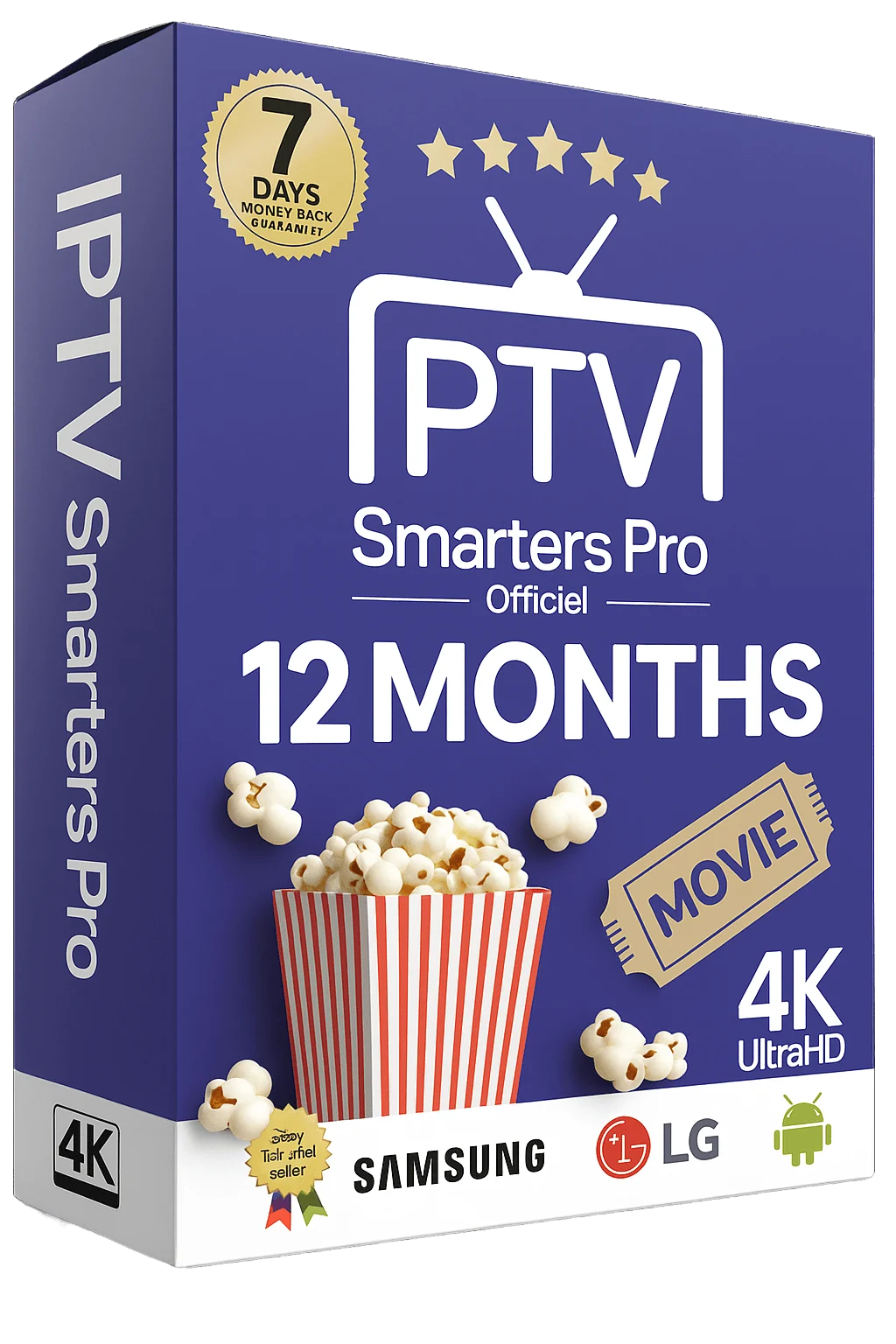 12 Months Subscription | IPTV Smarters PRO FHD
